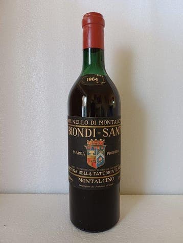 1964 Biondi Santi, Tenuta Greppo - Brunello di Montalcino -, Nieuw