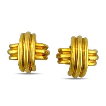 Tiffany & Co. - Oorbellen - 18 karaat Geel goud, Exclusieve, Nieuw