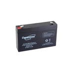 Dyno Accu 6V 7Ah Das6-7.2 150X34X100Mm, Verzenden