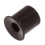 7mm Vlak CR Zwart Vacuümzuignap Slag 1mm [2 Stuks], Verzenden, Nieuw