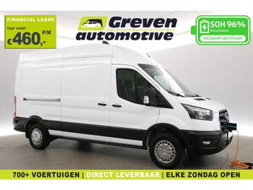 Ford E-Transit 68 kWh L3H3 | Snelladen | SOH 96% | Clima |, Automaat, Wit, Elektrisch, Nieuw