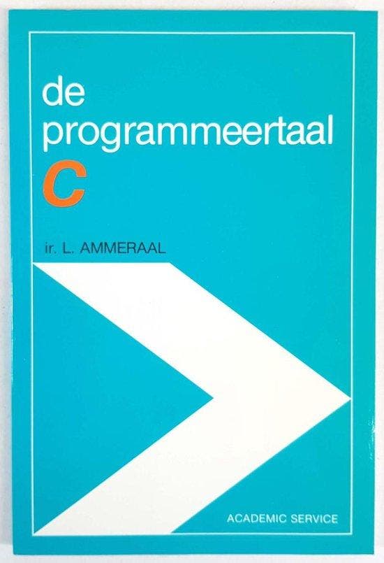 PROGRAMMEERTAAL C 9789062331789 Ammmeraal, Boeken, Overige Boeken, Gelezen, Verzenden
