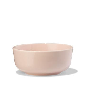 HEMA Kom Ø11cm Knap new bone china roze, Verzenden, Nieuw