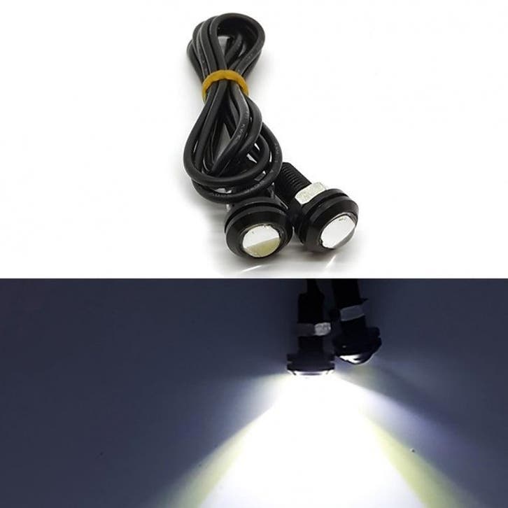 18MM LED - Eagle Eye - Helder wit- Waterproof, Auto diversen, Tuning en Styling, Ophalen of Verzenden