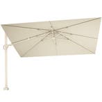 Challenger T2 premium zweefparasol 260x350 cm sandstone, Ophalen of Verzenden, Nieuw
