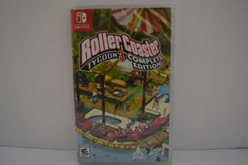 RollerCoaster Tycoon 3 Complete Edition - SEALED (SWITCH, Verzenden, Zo goed als nieuw