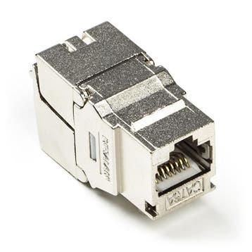 Keystone RJ45 | Cat6a S/FTP | 3 stuks (Zink, Trekontlasting), Verzenden, Nieuw