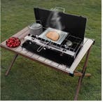 Draagbaar 3-pits gaskooktoestel voor camping, BBQ en buiten, Tuin en Terras, Barbecue-accessoires, Verzenden, Nieuw