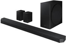 Samsung HW-Q950A - 11 speaker kanaals soundbar met stands, Ophalen, Met externe subwoofer, Zo goed als nieuw