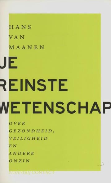 Je reinste wetenschap - Hans van Maanen 9789025438586, Verzenden, Gelezen, Hans van Maanen