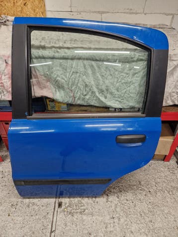 Deur / Portier links achter Fiat Panda 169, Ophalen, Gebruikt, Deur, Links