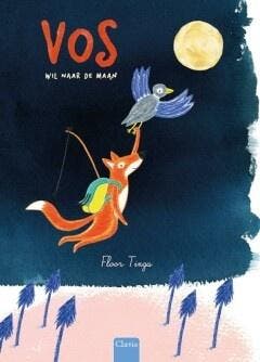 Vos wil naar de maan (9789044833942, Floor Tinga), Boeken, Kinderboeken | Kleuters, Nieuw, Verzenden