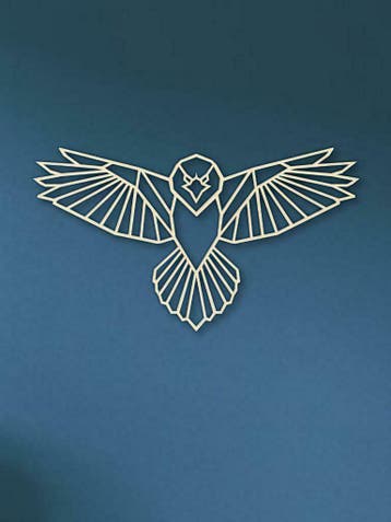 Geometrische Roofvogel / Dieren, Ophalen of Verzenden, Nieuw