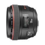 Canon EF 50mm f/1.2L USM objectief - Tweedehands, Verzenden, Gebruikt, Standaardlens
