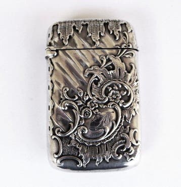Ornate Silver - Luciferhouder - Duitsland 1880