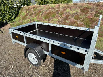 NIEUW Aanhangwagen enkelas of tandemasser div afmetingen, Auto diversen, Aanhangers en Bagagewagens, Ophalen, Nieuw