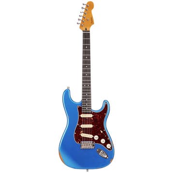 Patina PS-6 LPB R ST-Style Elektrische Gitaar Blue, Ophalen of Verzenden, Nieuw