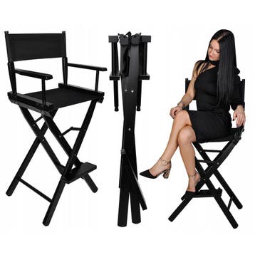 Beautylushh Houten Make-up Stoel: Professioneel, Stijlvol..., Ophalen of Verzenden, Nieuw