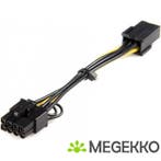 StarTech.com PCI Express 6-polig naar 8-polige, Verzenden, Nieuw