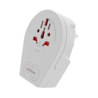 Wereldstekker met USB | Skross | C20PD | Wereld naar Type B, Verzenden, Nieuw