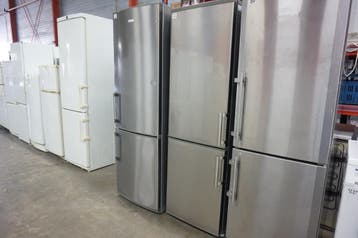Koel-vriescombinatie -  getest +  incl gratis bezorging, 200 liter of meer, Met aparte vriezer, Refurbished, 45 tot 60 cm