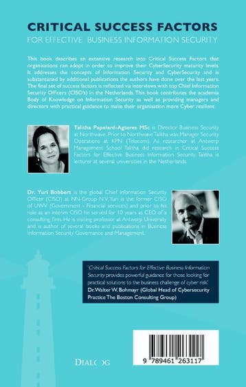 Critical success factors for effective business information, Verzenden, Zo goed als nieuw, Talitha Papelard