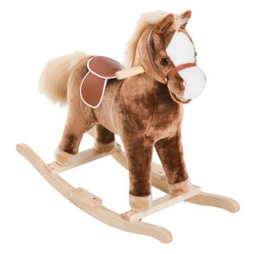 TRUUSK Pluche Hobbelpaard voor Babys en Kinderen - Schattig, Verzenden, Nieuw