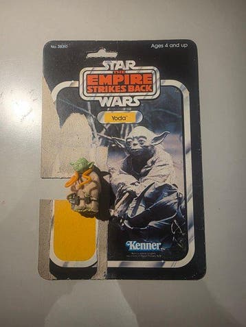 Kenner - Action figure Star Wars Yoda 1980 Original 32 back, Nieuw