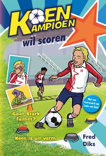 Koen Kampioen wil scoren (Goed), Boeken, Kinderboeken | Jeugd | onder 10 jaar, Verzenden, Gelezen, Fred Diks