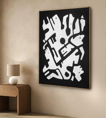 Tito Aok - Original Painting XL – Contemporary Abstract –, Antiek en Kunst