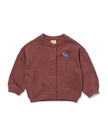 HEMA Babyvest sweatstof bruin, Verzenden, Nieuw