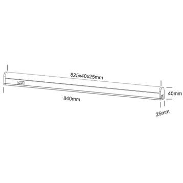 LED Keukenkast Verlichting - Trion Noram - 13W - Warm Wit, Ophalen of Verzenden, Nieuw