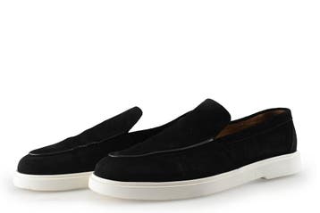 Manfield Loafers in maat 42 Zwart, Loafers, Manfield, Verzenden, Zwart