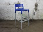 Scab Divo design kruk blauw aluminium frame tweedehands, Verzenden, Gebruikt