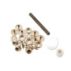 Reparatieset voor drukknopen - 15 delig (Bekleding), Verzenden, Nieuw