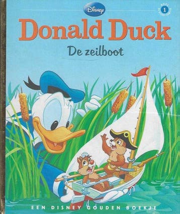 Donald Duck de zeilboot / Een Disney gouden boekje, Verzenden, Gelezen