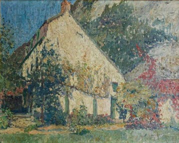 Frans Smeers (1873 – 1960) - La maison fleurie