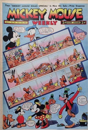 Mickey Mouse Weekly - Mickey Mouse Weekly - 18 Comic -, Verzamelen, Nieuw