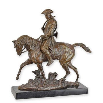 sculptuur, Elegant Classical Bronze Sculpture – Louis XV