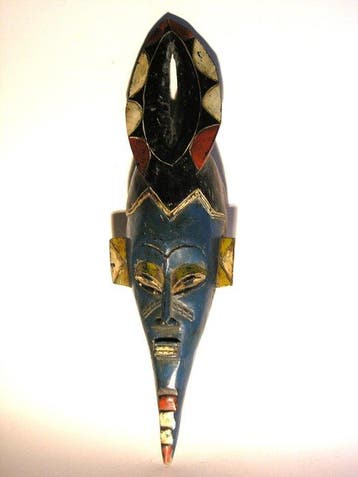 Mask - Afrika (Zonder minimumprijs), Antiek en Kunst, Kunst | Niet-Westerse kunst