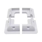 Montagebeugel zonnepaneel hoekprofiel (4 stuks) - wit, Caravans en Kamperen, Camper-accessoires, Ophalen of Verzenden, Nieuw