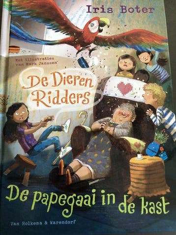 De Dieren Ridders 4 - De papegaai in de kast - Iris Botter, Verzenden, Zo goed als nieuw, Iris Botter