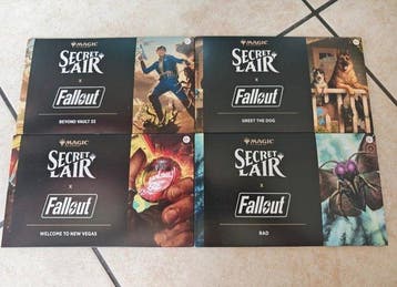 Wizards of The Coast - 4 Complete set - Magic: The Gathering, Nieuw