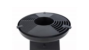 Havana BBQ Grill Plancha Zwart Vuurschaal Fire Pit Staal..., Verzenden, Nieuw