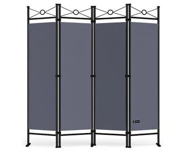 Kamerscherm Antraciet 180x163cm (Meubelen, Interieur), Verzenden