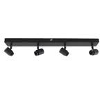 Aluminium plafondfitting zwart, Rika, Ophalen of Verzenden, Nieuw, Metaal, Basis