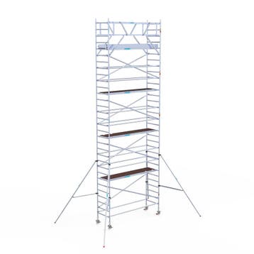 Rolsteiger Original 90x305 10,2m werkhoogte vrijstaand, Verzenden, Nieuw, Rolsteiger of Kamersteiger, 5 meter of hoger