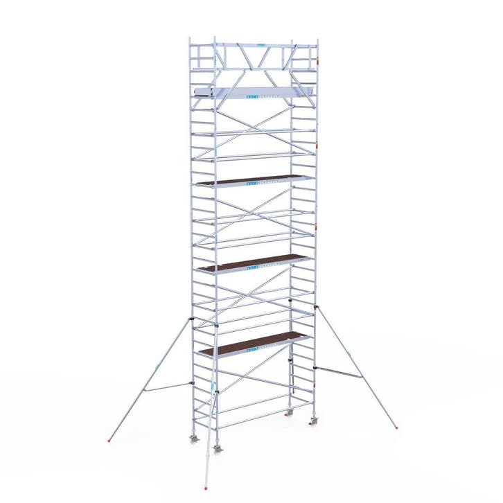 Rolsteiger Original 90x305 10,2m werkhoogte vrijstaand, Doe-het-zelf en Verbouw, Steigers, Rolsteiger of Kamersteiger, Nieuw, 5 meter of hoger