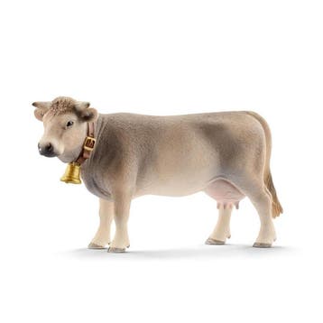 Schleich Farm World Braunvieh koe s van €8,99 voor €8,09, Ophalen of Verzenden, Nieuw
