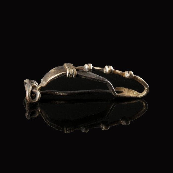 Keltisch Zilver Fibula, Antiek en Kunst, Antiek | Overige Antiek